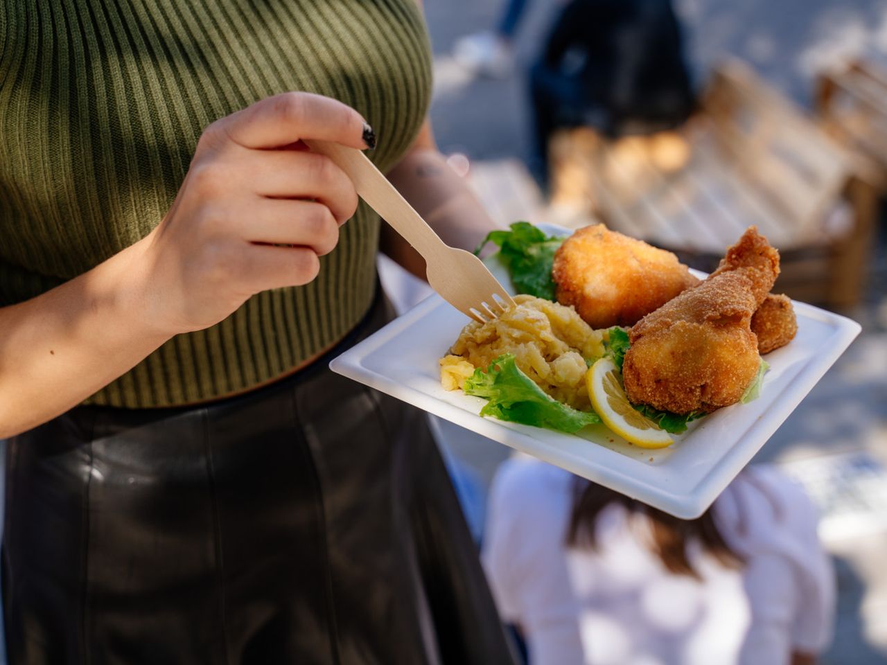 Fried chicken by Gostilna pri Mari