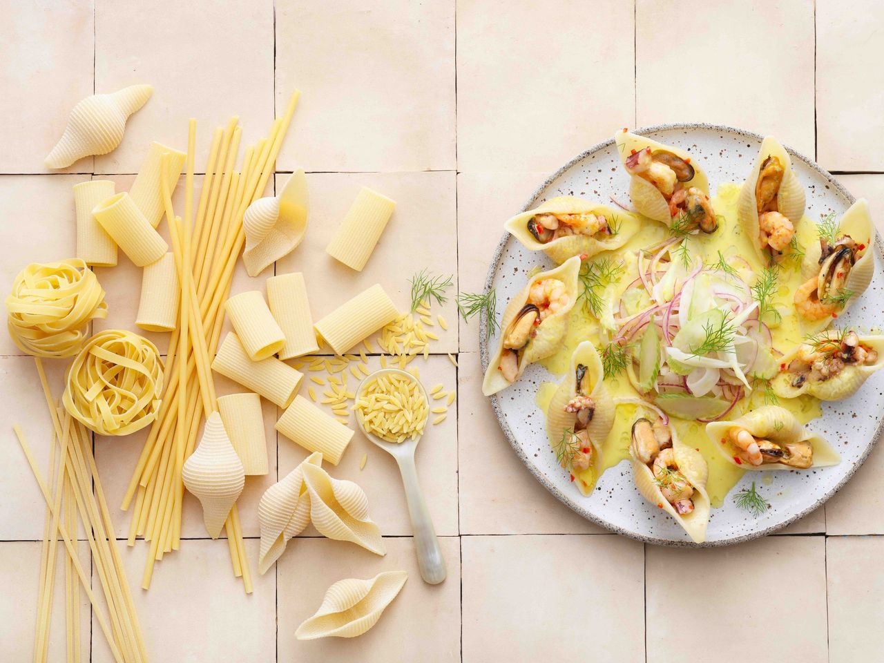 Muschelnudeln Frutti di Mare