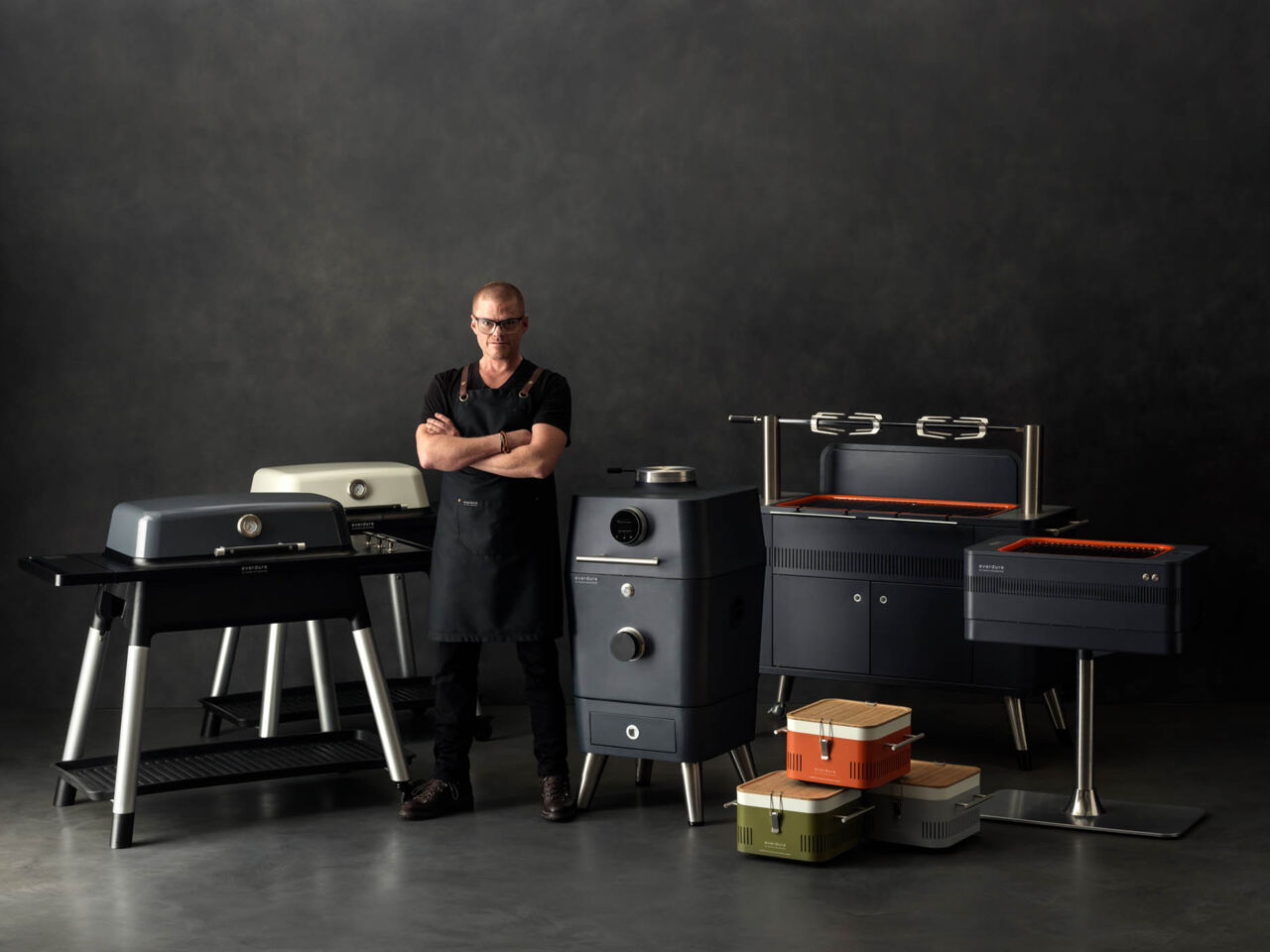 Heston Blumenthal mit ehb-Grills