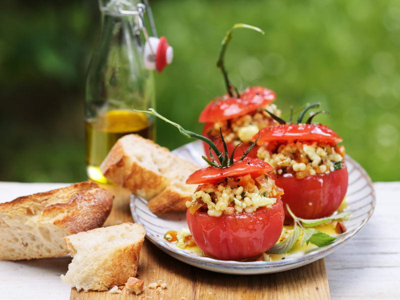 gefüllte Tomaten