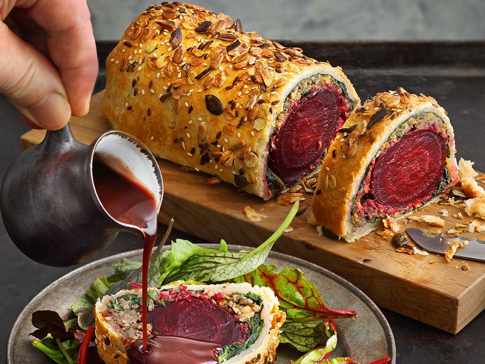 Veganes Beef Wellington auf Basis von roter Bete veganes-beef-wellington