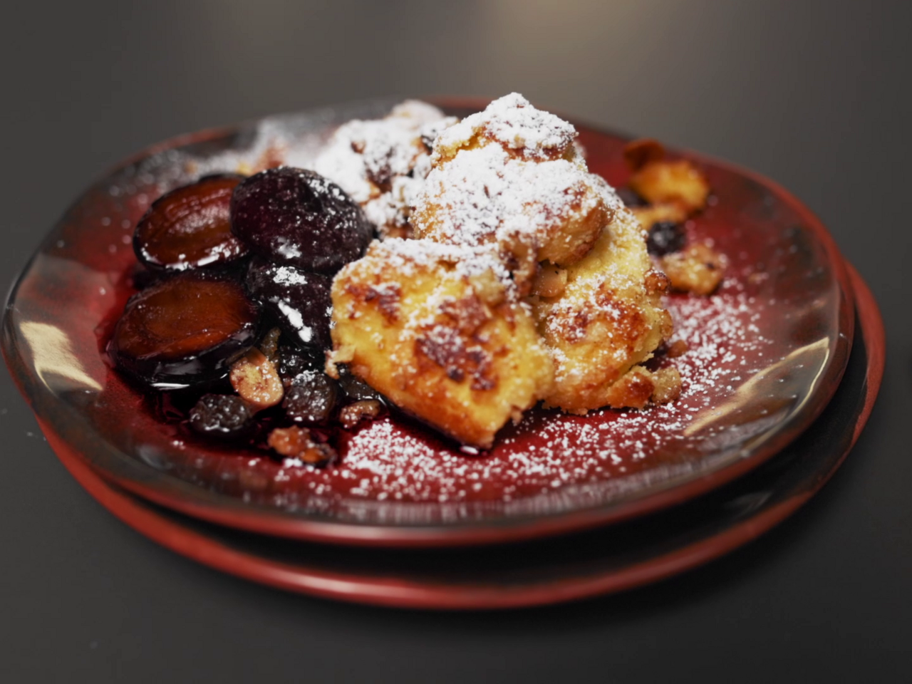 Karamellisierter kaiserschmarrn