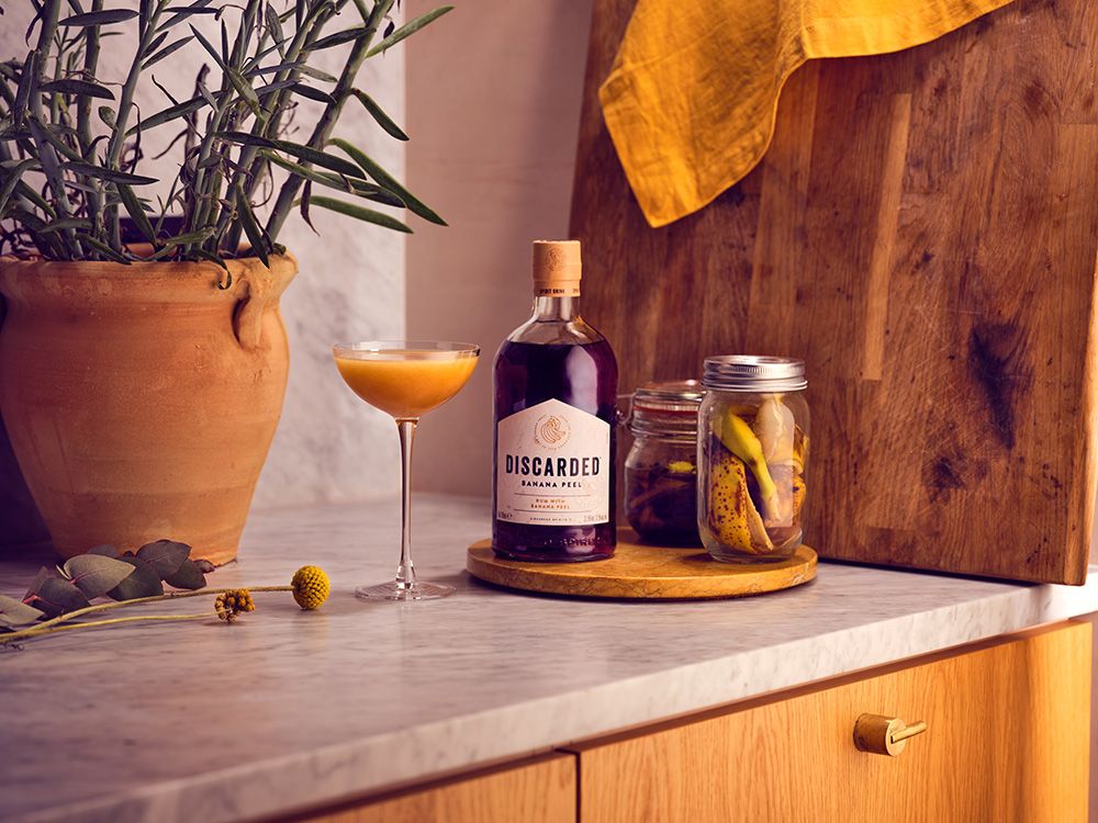 discarded-banana-peel-rum
