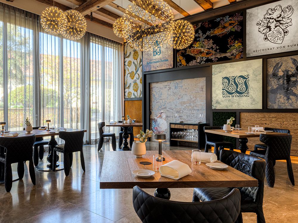 L.A. Jordan: Restaurant im Hotel Ketschauer Hof in Deidesheim