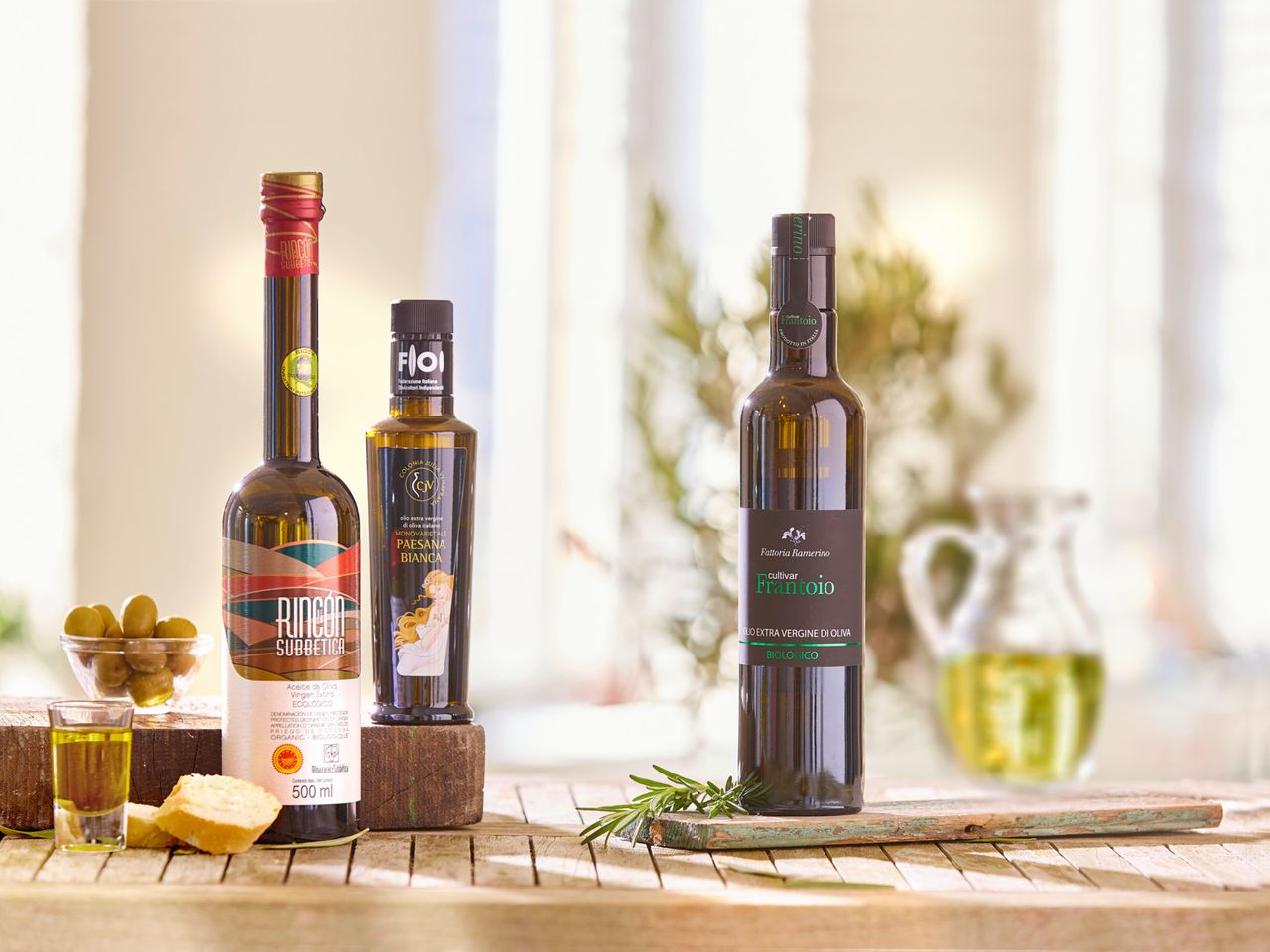 Die Top 3 leicht fruchtige Olivenöle