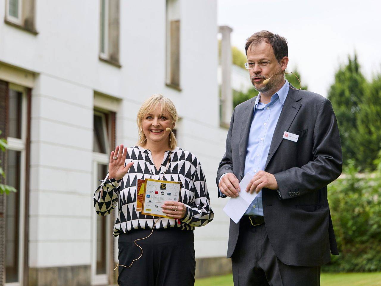 Gabriele Heins und Sebastian Ganske
