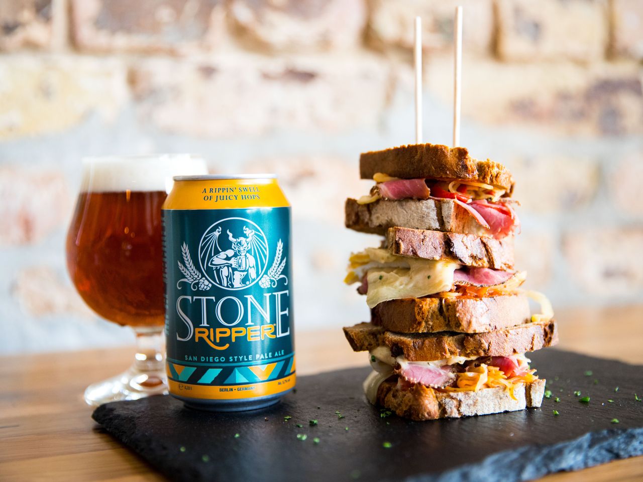 Craft Beer_Stone Brewing Tap Room_Berlin_Stone_Pastrami_Tower