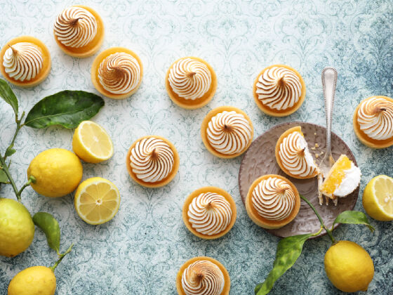 Tartelettes au Citron mit Baiserhaube