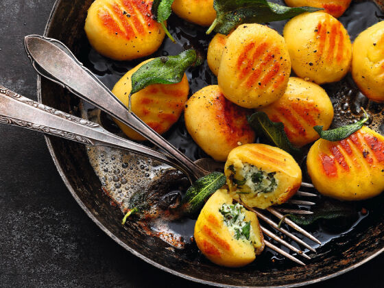 vegetarische Rezepte_gefüllte-Gnocchi