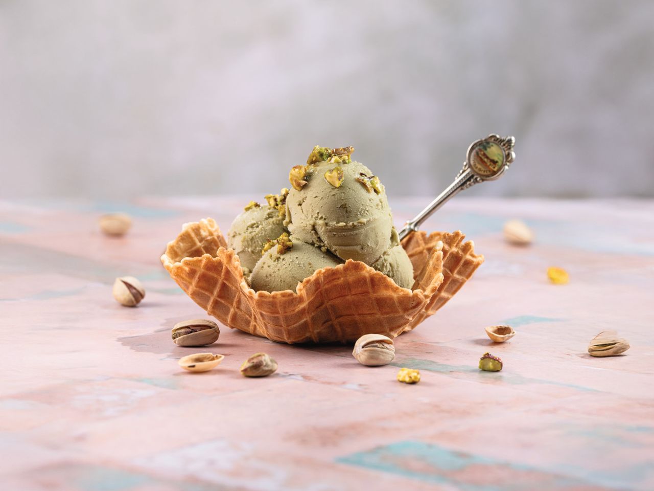 Pistazieneis-Eisbuch-Hubertus