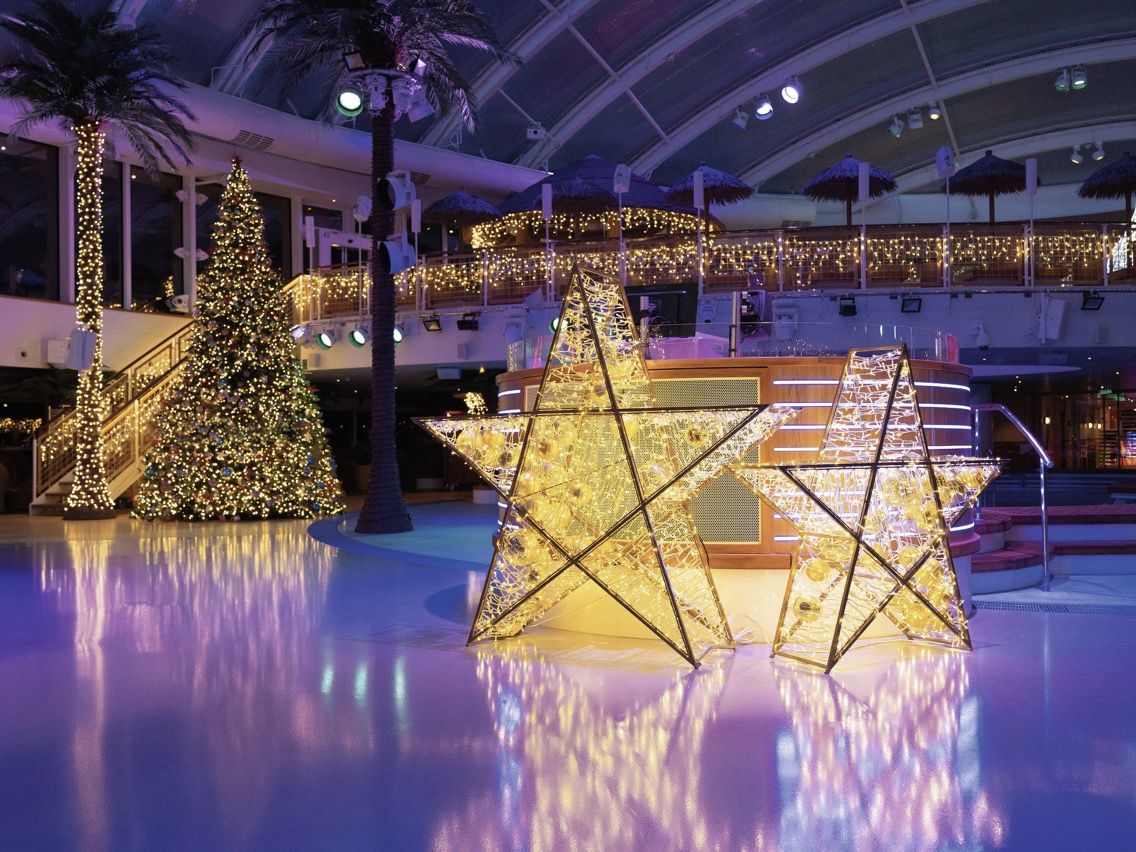 AIDA Beachclub Weihnachten