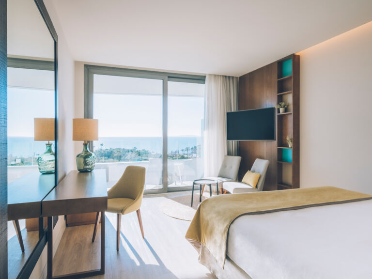 Doppelzimmer mit Meerblick im Iberostar Selection Llaut Mallorca