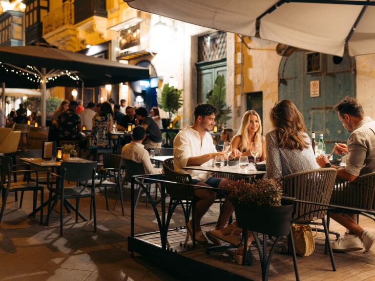 Speisen bei lockerer Atmosphäre - Malta