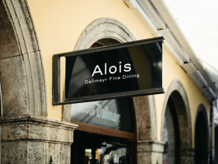 Außenaufnahme Alois Fine Dallmeyr Dining 