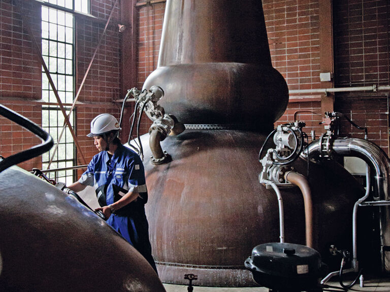 Miyagikyo Distillery - Pot Stills 