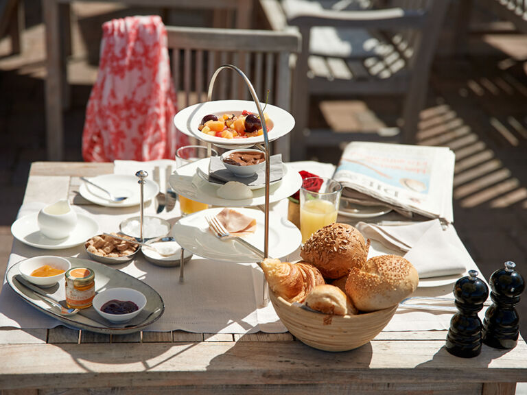 Frühstück im Hotel Seesteg auf Norderney