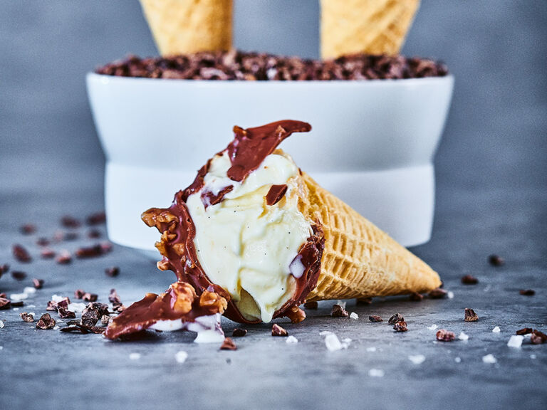 Chai-Latte-Eiscreme