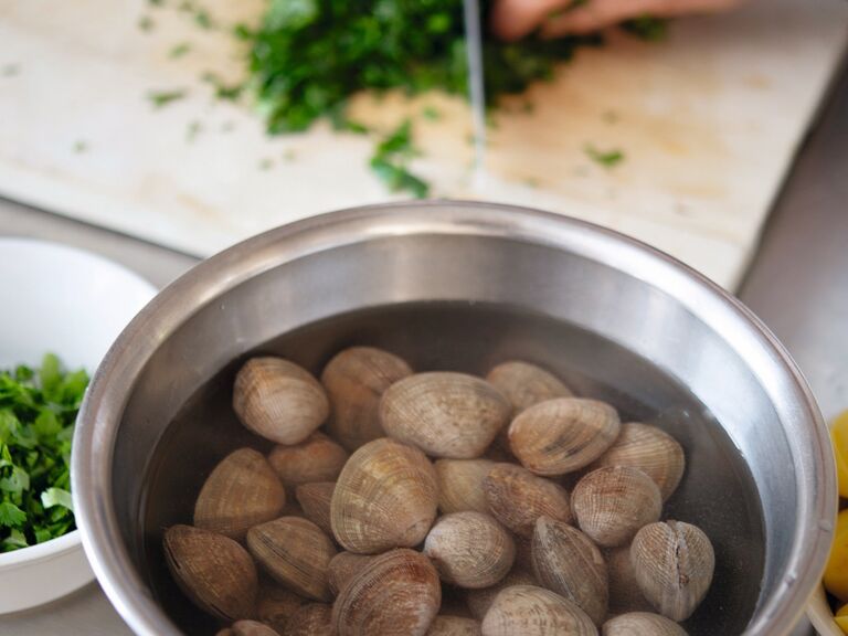 Rezept Cataplana: Schritt 1 - Drillinge kochen