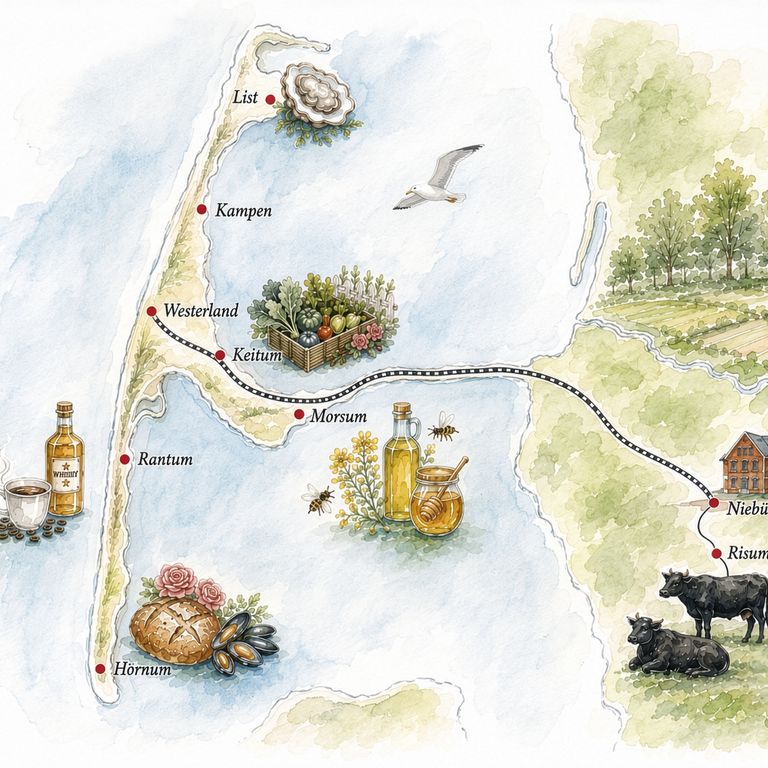 Sylt-Illustration