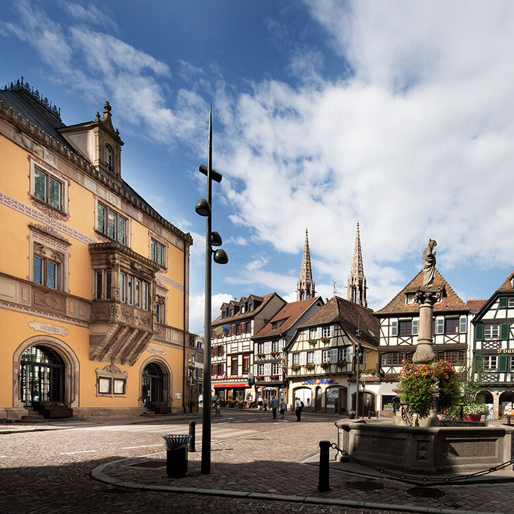 Marktplatz von Obernai